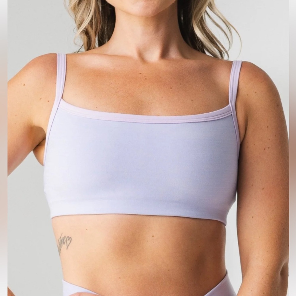 Vitality, formerly Balance Athletica, Daydream Square Bra - Lilac Marl - Small